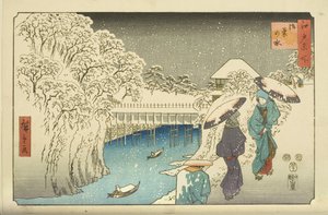 Ochanomizu by Utagawa II Hiroshige