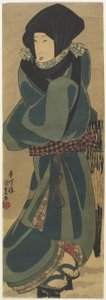 Woman in Cloak and Hood