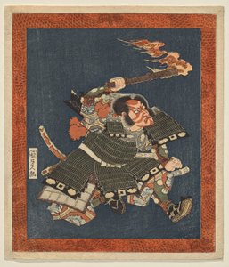 Ichikawa Danjūrō VII as the Warrior Minamoto no Yorimasa by Utagawa Kunisada