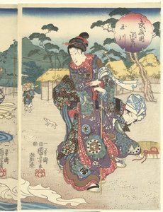 The Chofu Tama River in the Province of Musashi (Musashi Kuni Chofu no Tamagawa)