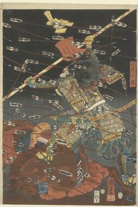 The Last Attack of the Kusunoki at Shijonawate