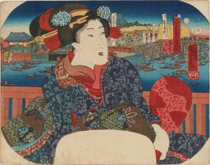 Exciting Places by Utagawa Kuniyoshi