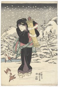 Iwai Hanshiro V by Utagawa Kuniyoshi
