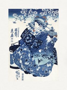 Japanese Woman by Utagawa Kuniyoshi