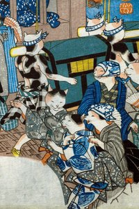 Pale Moon by Utagawa Kuniyoshi