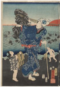 Sunrise at Futami Bay by Utagawa Kuniyoshi