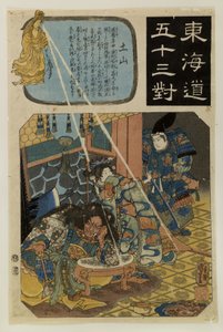 Tokaido Fifty-Three Stations by Utagawa Kuniyoshi