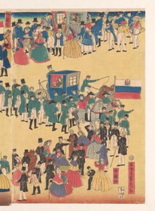 Procession of People from the Five Lands by Utagawa Sadahide
