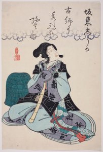 Memorial Portrait of the Actor Bando Shuka I
