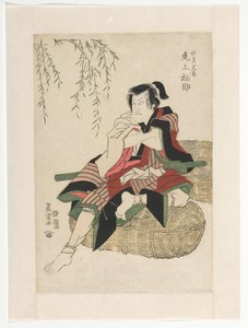 Tanabe Bunzo on Bales of Rice by Utagawa Toyokuni (I)
