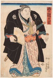 Portrait of Sumo Wrestler Unryu Kyukichi