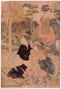 Three Beauties by Utagawa Toyokuni