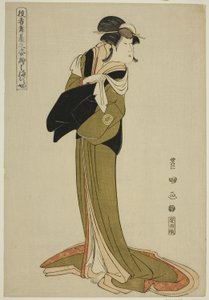 Hamamuraya: Segawa Kikunojo III, from the series "Portraits of Actors on Stage"