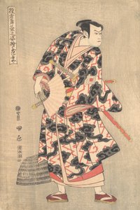 The Actor Ichikawa Yaozo III in the Role of Fuwa Banzaemon from the Play Ukiyozuka hiyoku, 1774