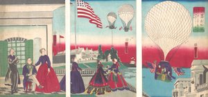 American Balloon Ascension, 1867
