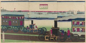 Picture of Steam Locomotives Traveling