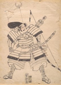 Preparatory Drawing for a Warrior Print