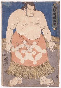 The Sumo Wrestler Takaragawa Ishigoro