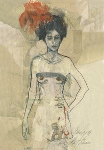 Abstract Woman Portrait