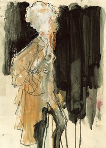 Elegant Fashion Sketch by Ute Rathmann