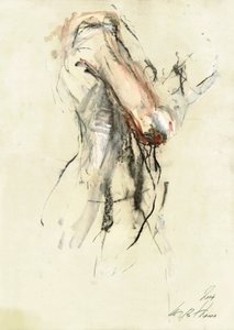 Expressive Nude Drawing