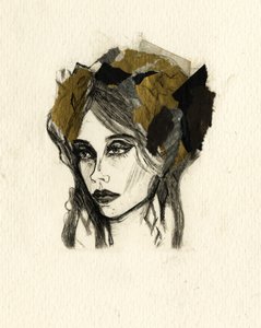 Expressive Portrait of Woman