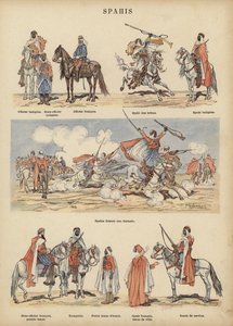 Spahis, Colonial Soldiers of the French Army by Victor Armand Poirson