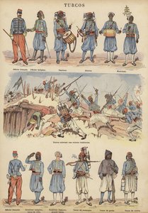 Turcos, colonial soldiers of the French army by Victor Armand Poirson