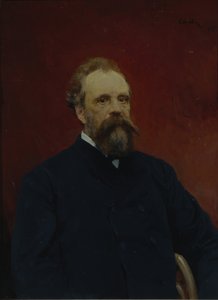 Portrait of Sergei Mikhailovich Tretyakov 1834-1892, 1895