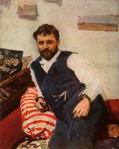 Portrait of the Painter Constantin Alexandreyevich Korovin