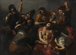 The Crowning with Thorns by Valentin de Boulogne