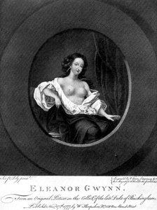 Nell Gwynne, English actress, 19th century