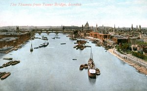 The River Thames, London, Early 20th Century
