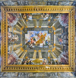 The Chariot of the Time and the Four Ages of Man by Valerio Castello