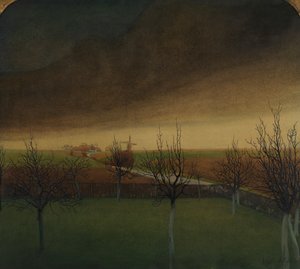 Before Spring by Valerius de Saedeleer