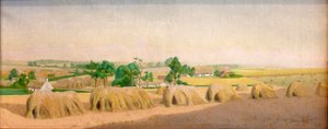 Landscape at Ingooigem by Valerius de Saedeleer