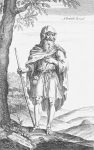 A British Druid from Stonehenge