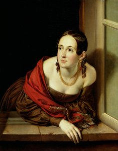 Woman at her Window or, The Wife of a Treasurer