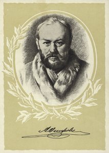 Alexander Ostrovsky by Vasili Grigorevich Perov