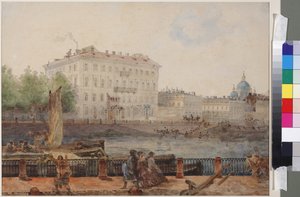 House of M.D. Tarasova at the embankment of Fontanka