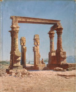 An Egyptian Temple Ruin
