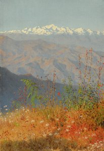 Sunset in the Himalayas by Vasili Vasilievich Vereshchagin