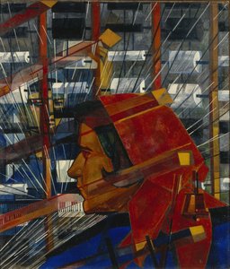 The Weaver, Early 1930s by Vasili Vasilyevich Kuptsov