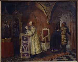 Tsar Ivan IV The Terrible Praying