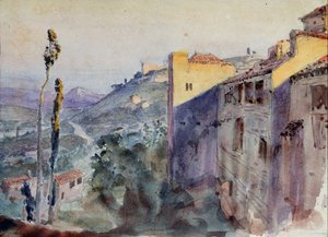 Stage Design for the Opera The Scarlet Rose by N. Krotkov