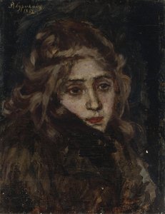 Princess Maria Alexandrovna Menshikova. Study for Menshikov in Berezov