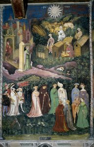 Month of June: Dance of Ladies and Horsemen by Venceslao Maestro