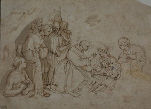 Study for Miracle of Saint Bernardino of Siena