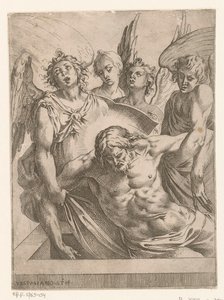 Angels with the Body of Christ by Vespasiano Strada