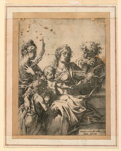 The Virgin and Child with Saints Elizabeth, Joseph, and Young John the Baptist